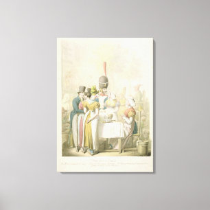 Der Boulevard du Temple von Tableau de Leinwanddruck