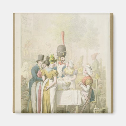 Der Boulevard du Temple von Tableau de Magnet (Vorne)