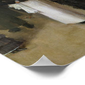 Der Boulevard in der Nacht Poster (Ecke)