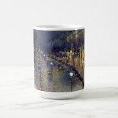Der Boulevard Montmartre am Abend in Pissarro Kaffeetasse (Mittel)
