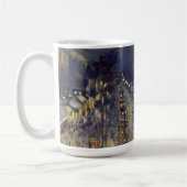 Der Boulevard Montmartre am Abend in Pissarro Kaffeetasse (Links)