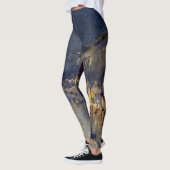 Der Boulevard Montmartre am Abend in Pissarro Leggings (Links)