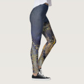 Der Boulevard Montmartre am Abend in Pissarro Leggings (Rechts)