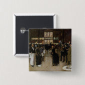 Der Boulevard nachts Button (Vorne & Hinten)