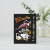 Der Boulevard Postkarte (Stehend Vorderseite)