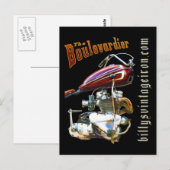 Der Boulevardier Postkarte (Vorne/Hinten)