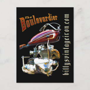 Der Boulevardier Postkarte