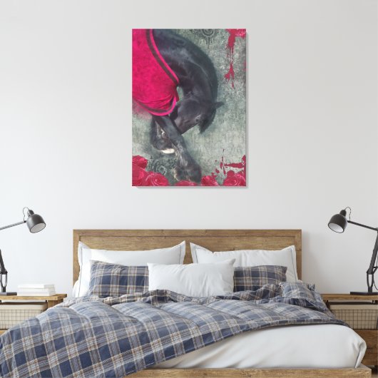 Der Bow - überzogene Leinwand (Insitu (Schlafzimmer))