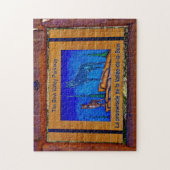 Der Bow Valley Parkway Banff. Puzzle (Vertikal)