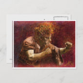 Der Boxer Postkarte (Vorne/Hinten)