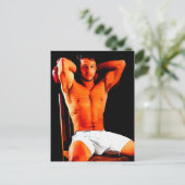 Der Boxer Postkarte (Stehend Vorderseite)