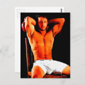 Der Boxer Postkarte (Vorne/Hinten)