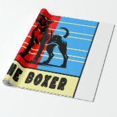 Der Boxer - Starker Hund Geschenkpapier (Ungerollt)