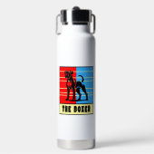 Der Boxer - Starker Hund Trinkflasche (Vorderseite)