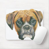 Der Boxer von Janet Pidoux Mousepad (Mit Mouse)