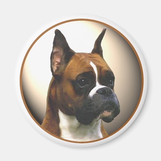Der Boxerdog Magnet (Vorne)