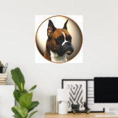 Der Boxerdog Poster (Heimbüro)