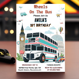 Der Boy Niedlich Girl Tour City Party Bus zum 1. G Einladung