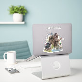 Der Boykin Spaniel Aufkleber (Laptop auf Schreibtisch)