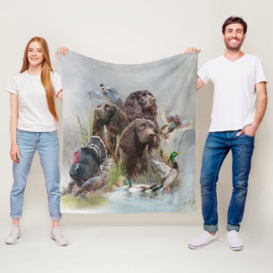 Der Boykin Spaniel Fleecedecke