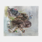 Der Boykin Spaniel Fleecedecke (Vorderseite (Horizontal))