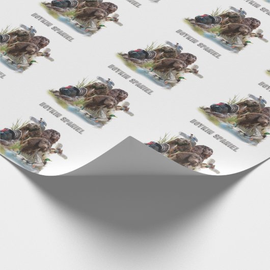 Der Boykin Spaniel Geschenkpapier (Ecke)