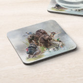 Der Boykin Spaniel Getränkeuntersetzer (Linke Seite)