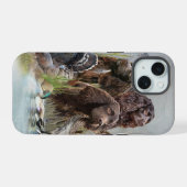 Der Boykin Spaniel iPhone 15 Hülle (Rückseite (Horizontal))