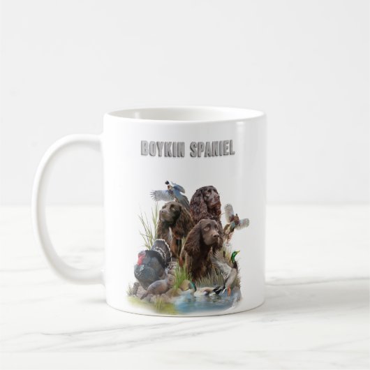 Der Boykin Spaniel Kaffeetasse (Links)
