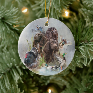 Der Boykin Spaniel Keramik Ornament