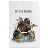 Der Boykin Spaniel Mittlere Geschenktüte (Rückseite)