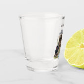 Der Boykin Spaniel Schnapsglas (Links)