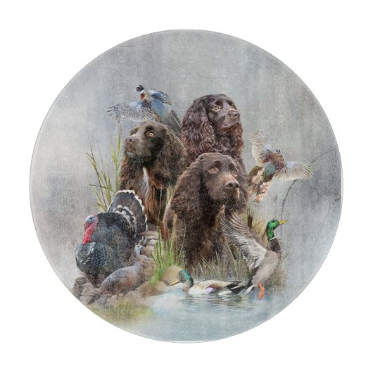 Der Boykin Spaniel Schneidebrett (Vorderseite)