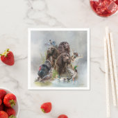 Der Boykin Spaniel Serviette (Beispiel)