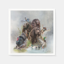 Der Boykin Spaniel Serviette