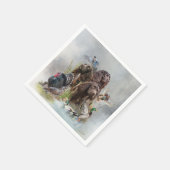 Der Boykin Spaniel Serviette (Ecke)