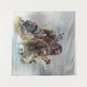 Der Boykin Spaniel Wandteppich (Vorderseite (Horizontal))