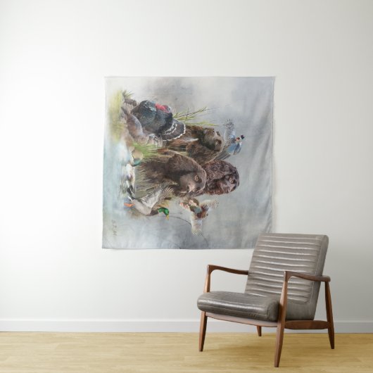 Der Boykin Spaniel Wandteppich (Beispiel (Horizontal))