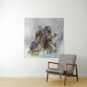 Der Boykin Spaniel Wandteppich (Beispiel)