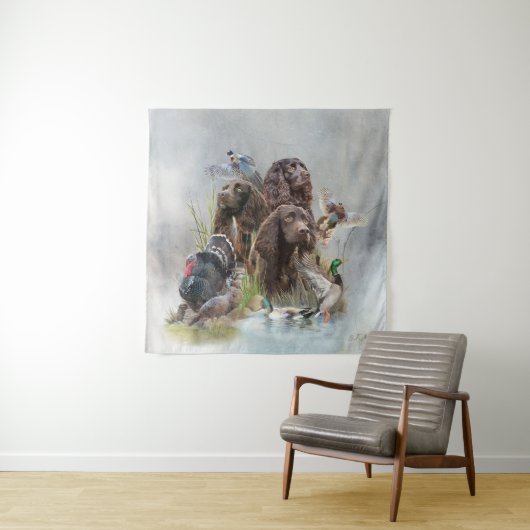 Der Boykin Spaniel Wandteppich (Beispiel)