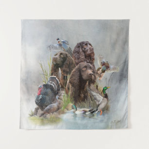 Der Boykin Spaniel Wandteppich