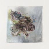 Der Boykin Spaniel Wandteppich (Vorderseite (Horizontal))