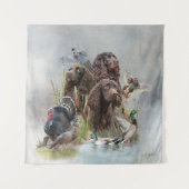 Der Boykin Spaniel Wandteppich (Vorderseite)