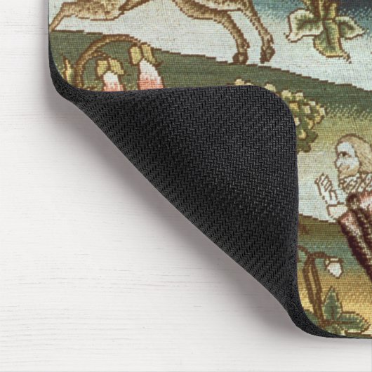 Der Bradford-Tabellen-Teppich Mousepad (Ecke)