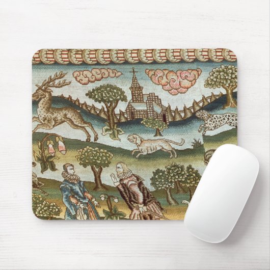 Der Bradford-Tabellen-Teppich Mousepad (Mit Mouse)