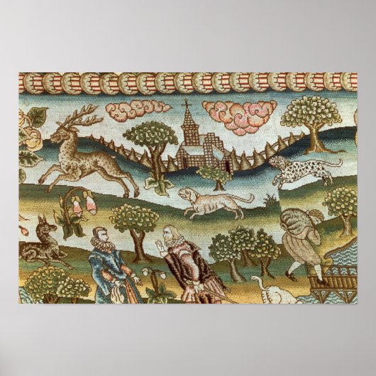 Der Bradford-Tischteppich Poster (Vorne)