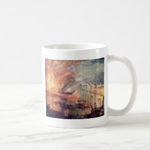 Der Brand des Houses of Parliament von Turner Kaffeetasse