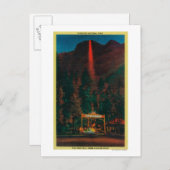 Der Brandfall vom Gletscherpunkt Postkarte (Vorne/Hinten)