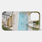 Der braune und schwarze Sessel neben dem Pool im S Case-Mate iPhone Hülle (Rückseite (Horizontal))