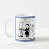 Der Bräutigam frage, wenn er eine Bedenkzeit bekom Kaffeetasse (Links)